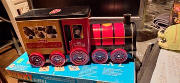 Mooie blikken locomotief van lambertz lebkuchen train beschikbaar voor biedingen
