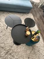 Salontafels zwart MOETEN WEG!!, Ophalen of Verzenden, Rond, 50 tot 100 cm, Minder dan 50 cm