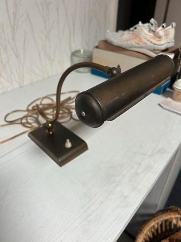 Piano Lamp Messing Vintage Stijlvol beschikbaar voor biedingen