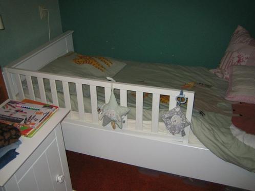 Bed, Kinderbed, merk Bopita, Kinderen en Baby's, Kinderkamer | Bedden, Zo goed als nieuw, 180 cm of meer, 85 tot 100 cm, Lattenbodem