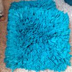 Sierkussens blauw 2 stuks, Ophalen of Verzenden, Zo goed als nieuw, Blauw, Vierkant