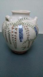 Vaas -handwerk-, Overige kleuren, Aardewerk of Porselein, Ophalen of Verzenden, Zo goed als nieuw