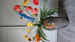 Aangeboden 2 vazen met kunstbloemen!, Ophalen, Zo goed als nieuw, Binnen