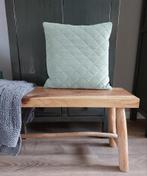 Kussen Olijfgroen Cushion Unique Living sierkussen Nieuw, Huis en Inrichting, Ophalen of Verzenden, Nieuw, Groen, Vierkant