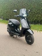 Vespa Sprint 2021 – Black x Black (Brom) 8900KM!, Overige modellen, Ophalen of Verzenden, Zo goed als nieuw
