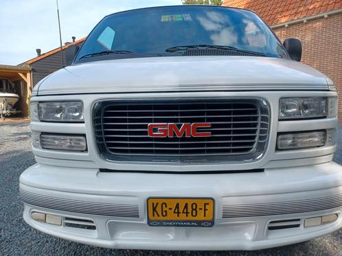 Camper  2 persoons Chevrolet express 1998 Wit camper bus., Auto's, Chevrolet, Particulier, Geïmporteerd, Wit, Ophalen