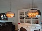 2x Lucide Pearl Hanglampen, Huis en Inrichting, Lampen | Hanglampen, Ophalen, Zo goed als nieuw, Glas, Modern