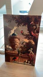 De Menagerie MELCHIOR D’ HONDECOETER op hout, Ophalen