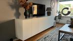 TV meubel / TV dressoir met tv lift, Ophalen, Gebruikt, Met deur(en), 200 cm of meer