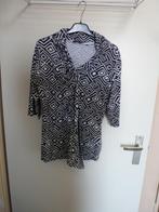 ROSE OF AVELON shirt BLAUW /WIT sjaal 40 -gratis zend, Kleding | Dames, Maat 38/40 (M), Zo goed als nieuw, Lange mouw, Verzenden