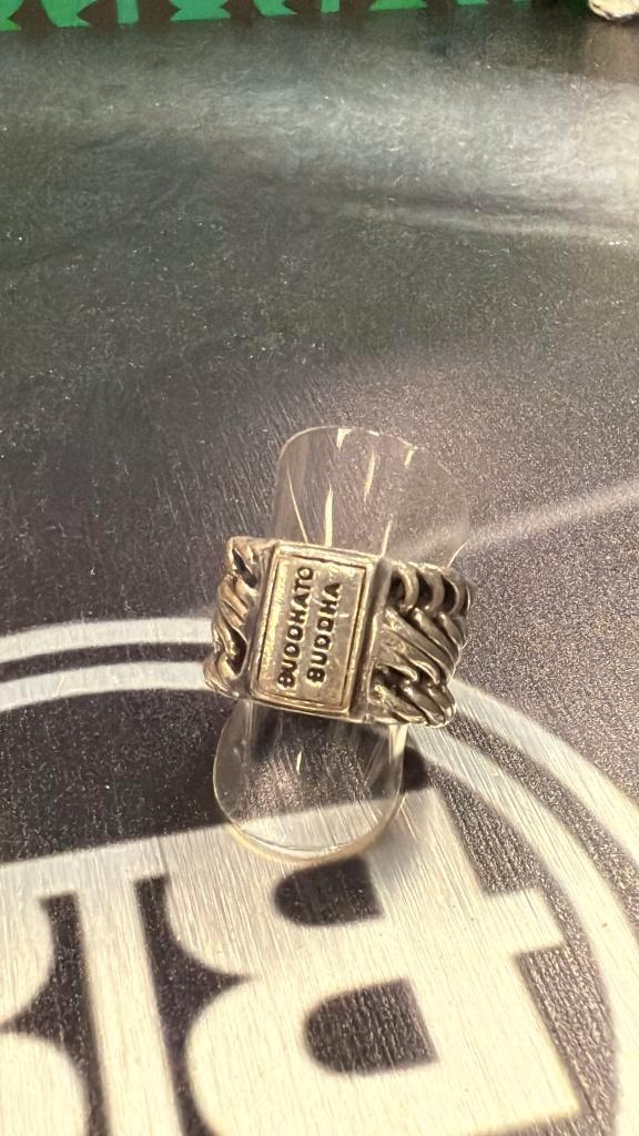 BUDDHA TO BUDDHA RING TYPE 503 EDWIN RING MAAT 17 € 89,95, Sieraden, Tassen en Uiterlijk, Ringen, Zo goed als nieuw, Dame of Heer