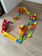 Vtech racebaan met 2 auto’s en afstandsbediening, Kinderen en Baby's, Speelgoed | Vtech, Ophalen, Gebruikt