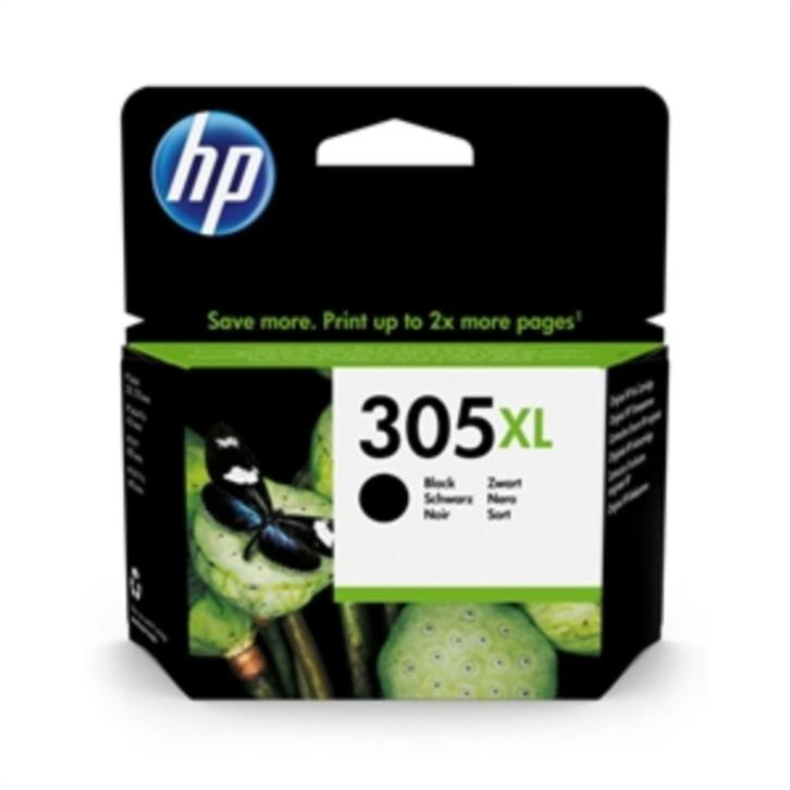 HP 3YM62AE nr. 305XL inktcartridge zwart, Computers en Software, Printerbenodigdheden, Nieuw, Cartridge, Verzenden