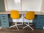 Ikea Alex Bureau met Ladeblokken en Stoelen, Huis en Inrichting, Bureaus, Ophalen, Zo goed als nieuw, Bureau