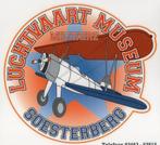 Sticker luchtvaart museum Soesterberg, Ophalen of Verzenden, Zo goed als nieuw, Overige typen