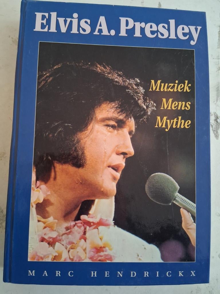Elvis A. Presley - Muziek, Mens, Mythe, Ophalen of Verzenden, Zo goed als nieuw, Marc Hendrickx, Film, Tv en Media