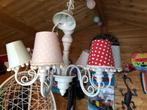 Kleurrijke kapjes hanglamp, Ophalen, Zo goed als nieuw, Stof, Minder dan 50 cm