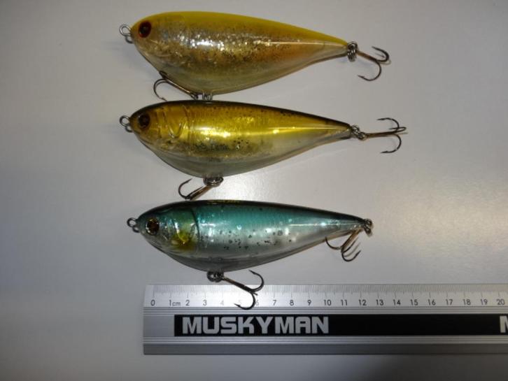 Kunstaas: Sébile Bonga Jerk 125 jerkbaits, Watersport en Boten, Hengelsport | Roofvissen, Gebruikt, Overige typen, Verzenden