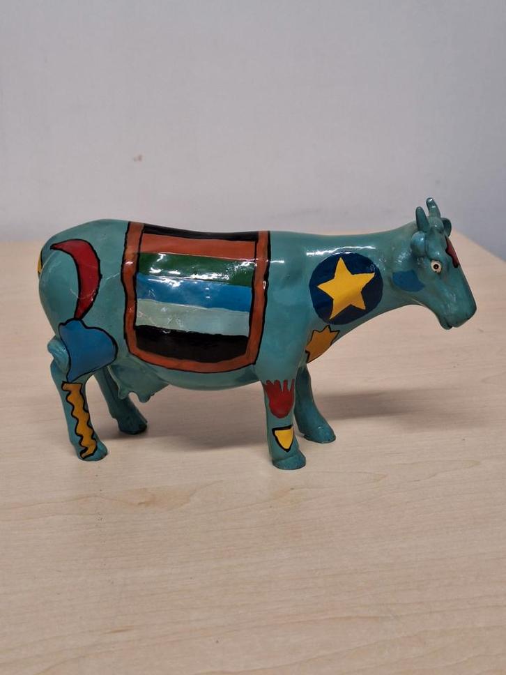 CowParade-kunstkoebeeldje, Antiek en Kunst, Kunst | Beelden en Houtsnijwerken, Ophalen of Verzenden