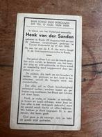 KNIL bidprentje breda Huzaren Boreel gesneuveld Garoet 1949, Verzamelen, Militaria | Tweede Wereldoorlog, Landmacht, Verzenden