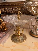 Uniek groot kristallen schaal, Ophalen of Verzenden