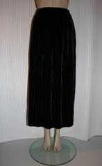 Miss Sixty fluwelen plissé rok plooirok lang zwart MAAT XS, Zwart, Miss Sixty, Nieuw, Ophalen of Verzenden