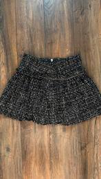 Zwart, wit, zilver tweed rokje van Nikkie in maat 38., Maat 38/40 (M), Zwart, Ophalen of Verzenden, Zo goed als nieuw