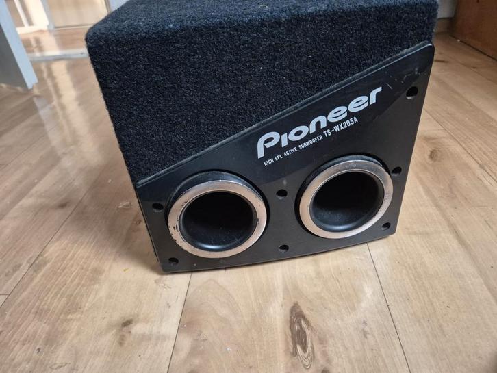Pioneer TS-WX300A Actieve Subwoofer + Kabels, Auto-onderdelen, Elektronica en Kabels, Ophalen of Verzenden