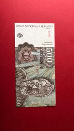 Bankbiljet van Roemenie de 500 lei 1991 au P98b, Ophalen of Verzenden, Overige landen