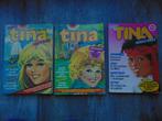 Groot Tina meiden stripboeken - 3 boeken jaren '80, Gelezen, Tina, Ophalen of Verzenden, Meerdere stripboeken