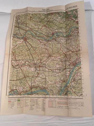 Truppenkarte west Rhenen 1942 beschikbaar voor biedingen