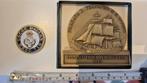 Coin en metalen penning Portugese marine en US coast guard, Ophalen of Verzenden, Marine, Amerika, Kunstobject