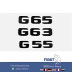 G63 LOGO ZWART EMBLEEM Mercedes G63 Klasse 2014-2022 G WAGON, Auto-onderdelen, Nieuw, Ophalen of Verzenden, Achter, Mercedes-Benz