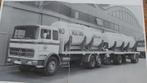 1972 Mercedes LP 2224 vrachtwagen folder NL, Boeken, Ophalen of Verzenden, Zo goed als nieuw