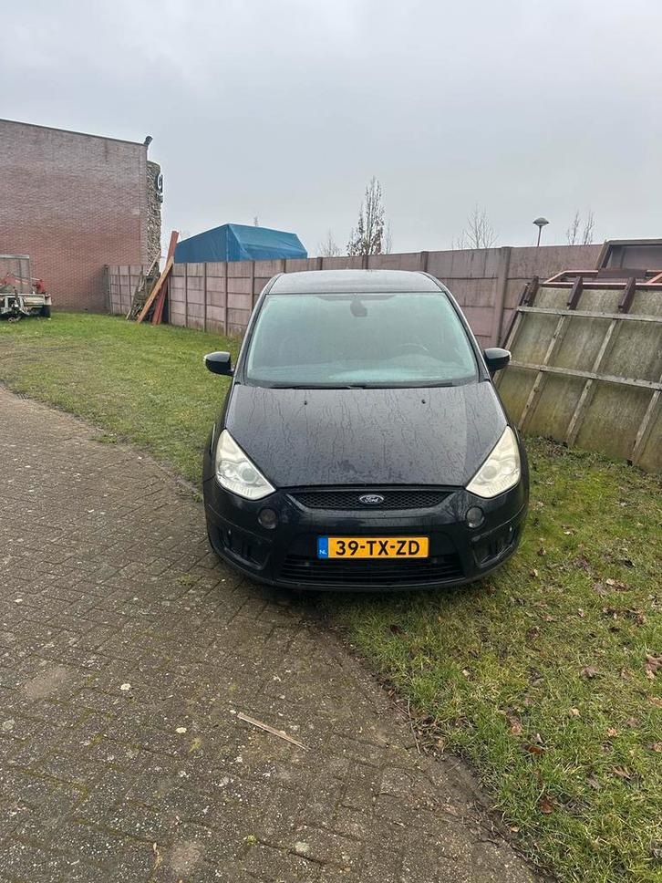 Ford S-Max 2.5 20V Turbo 162KW 2007 Zwart, Auto's, Ford, Particulier, S-Max, Benzine, D, MPV, Handgeschakeld, Origineel Nederlands