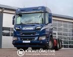 Scania P500 6x2/ FULL AIR/ HYDRAULIC/ LEATHER/ 2.950 WB/ DIF, Automaat, Euro 6, Scania, Blauw