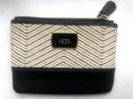 UGGS NIEUWE etui/portemonnee 15 x 11 cm leer en stof, Ophalen of Verzenden, Nieuw, Beige, Overige typen