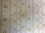 STENZO / BIZZKIDS mooie NIEUWE witte stof met groene bloemen, Wit, Nieuw, Ophalen of Verzenden, 30 tot 120 cm