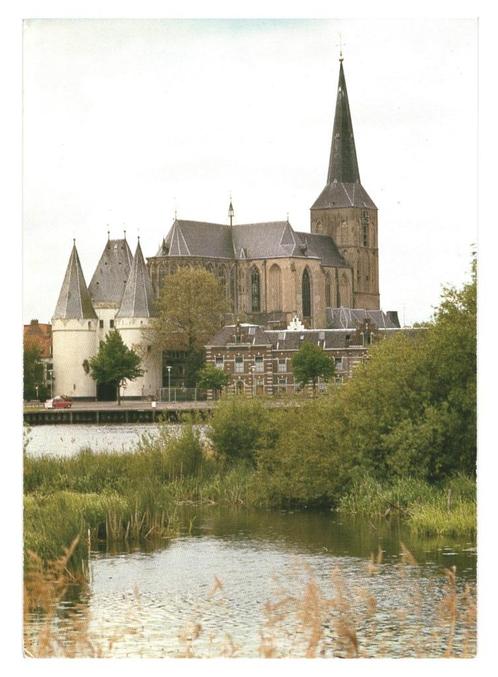37898	Kampen	bovenkerk	 mooie oude kaart 	Onbeschreven, Verzamelen, Ansichtkaarten | Nederland, Ongelopen, Overijssel, Ophalen of Verzenden