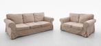 GRATIS drie en tweezitsbank ektorp ikea, Huis en Inrichting, Banken | Bankstellen, Ophalen, Gebruikt, 150 tot 200 cm, Driepersoons