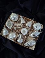 Oude antieke kerstballen zilver, Diversen, Kerst, Ophalen of Verzenden