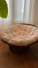 Casa papasan rotan stoel, Ophalen, Wit, Papasan, Riet of Rotan