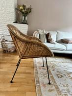 HK LIVING rotan stoel feautuil, Ophalen, Bruin, Riet of Rotan, Zo goed als nieuw