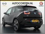 BMW i3 170PK Warmtepomp Panoramadak 20" Navi-Prof Ecc Cruise, Automaat, Gebruikt, 4 stoelen, Leder en Stof