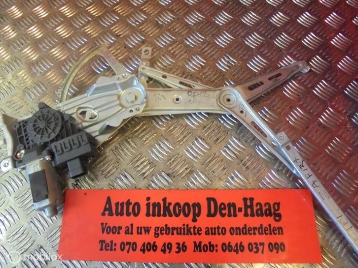 Opel Zafira B ('05-'11) Elec.raammechanisme Rechtsvoor, Auto-onderdelen, Ruiten en Toebehoren, Opel, Gebruikt, Ophalen of Verzenden