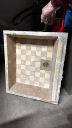 Antieke gootsteen terazzo jaren50, Huis en Inrichting, Woonaccessoires | Dienbladen, Ophalen, Gebruikt, Rechthoekig, Overige materialen