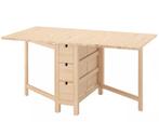 Klaptafel Norden Ikea (Massief Hout), Huis en Inrichting, Tafels | Eettafels, Ophalen, Gebruikt, Minder dan 50 cm, 50 tot 100 cm
