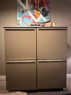 BuffetKast 135x135  taupe, Ophalen, Met plank(en), 100 tot 150 cm, 100 tot 150 cm