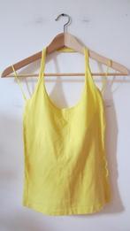 Yellow neckholder top (H&M), Hkm, Geel, Ophalen of Verzenden, Zonder mouw