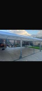 Mooie tent 10 x 5, Partytent, Zo goed als nieuw, 4 tot 6 meter, 8 meter of meer